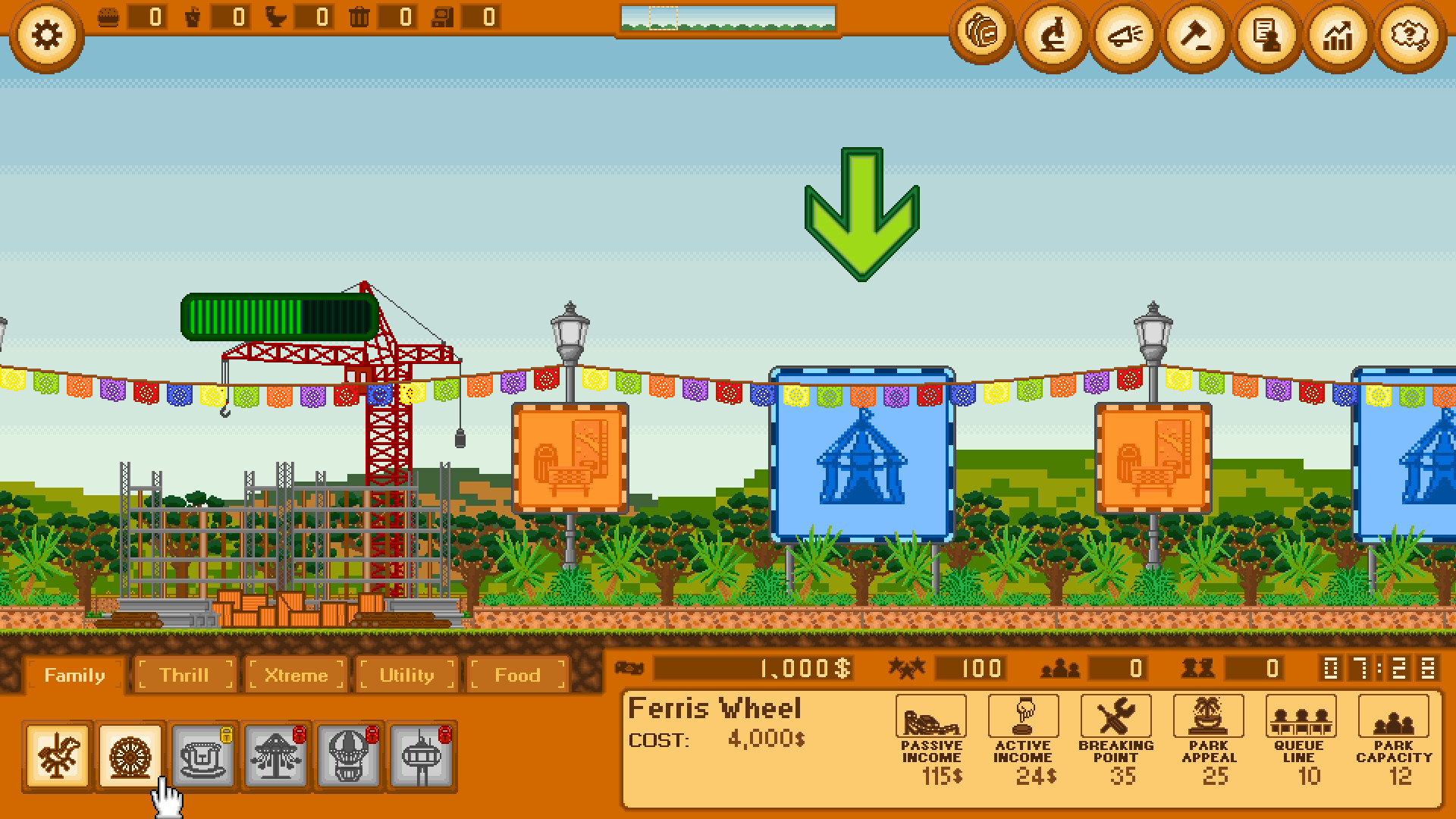 Idler Coaster screenshot 2