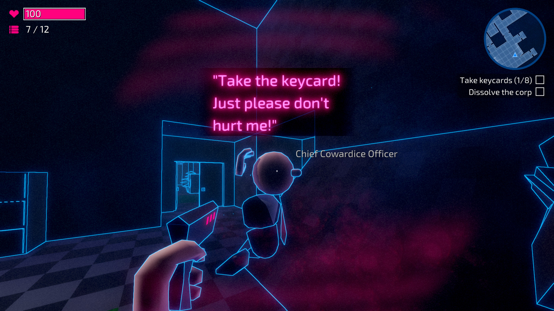 NEON STRUCT: Desperation Column screenshot 2