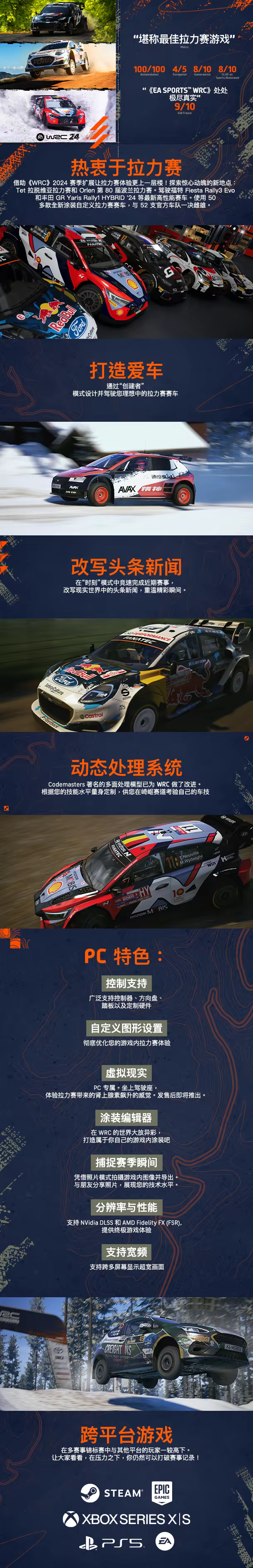 《世界汽车拉力锦标赛-虚拟机版/EA SPORTS WRC HYPERVISOR》免安装中文版插图