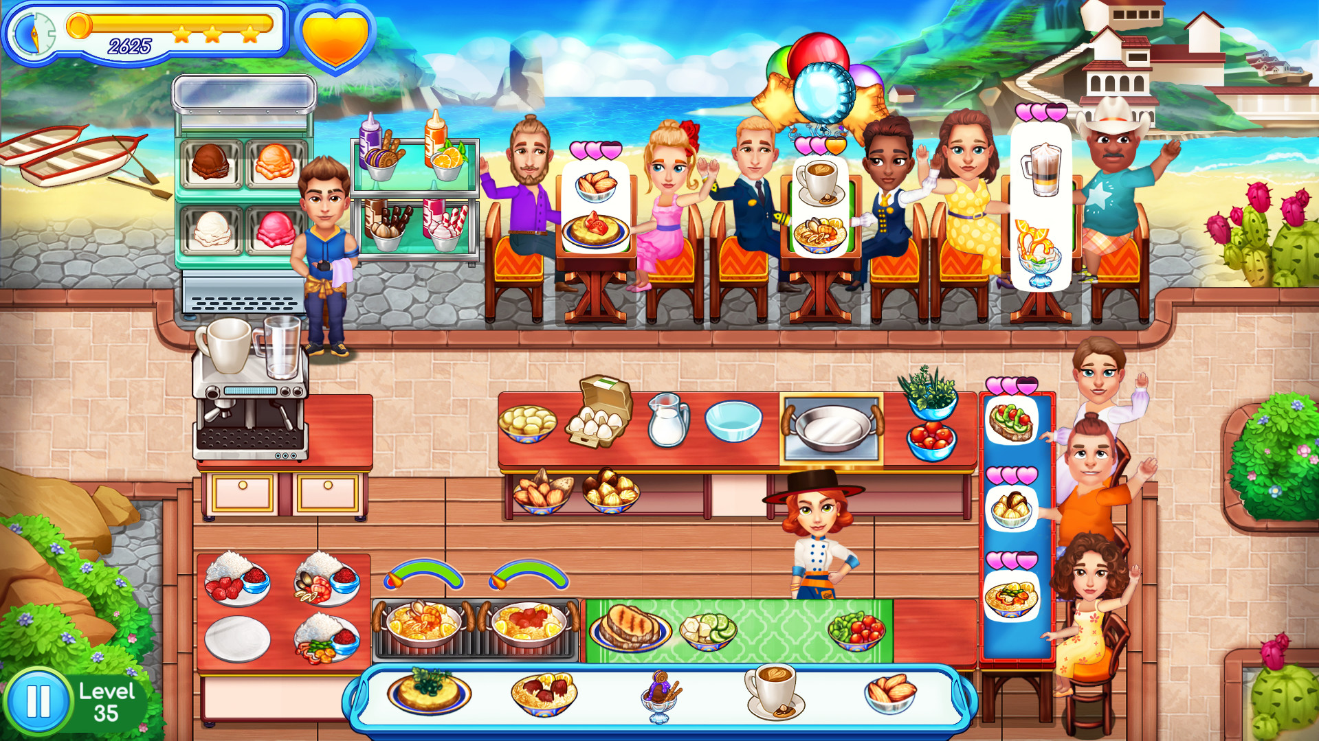 Claire's Cruisin' Cafe: High Seas Cuisine screenshot 8