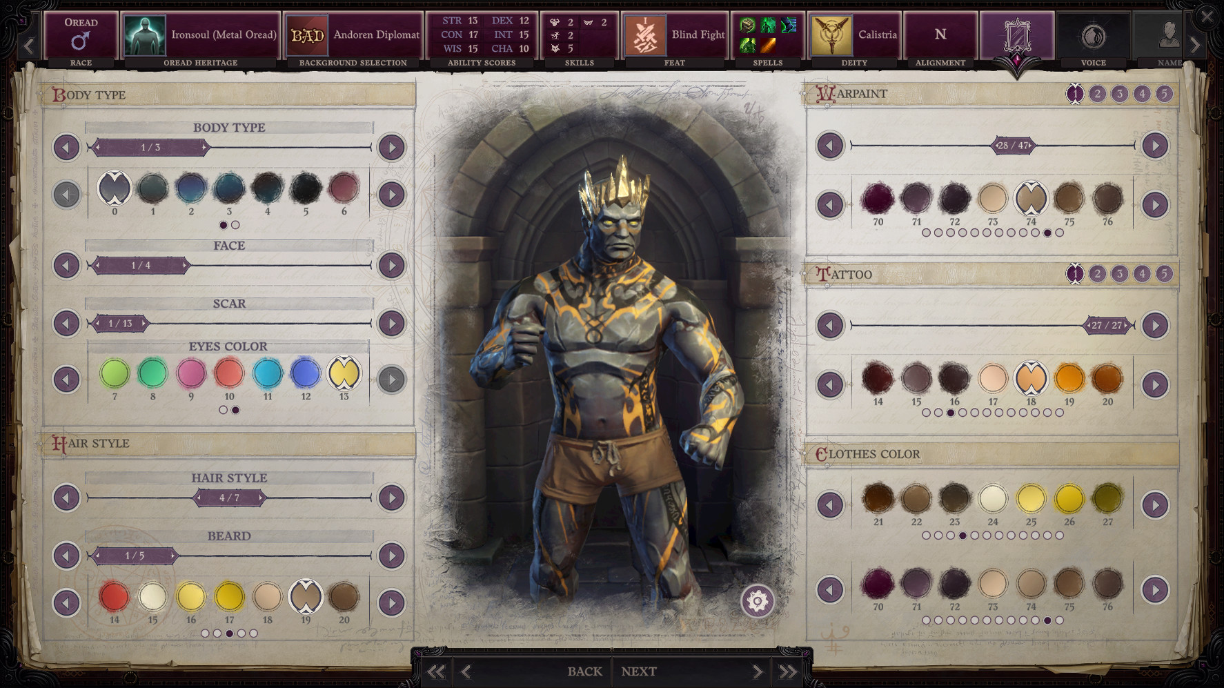 Pathfinder: Wrath of the Righteous - Paint of War screenshot 4