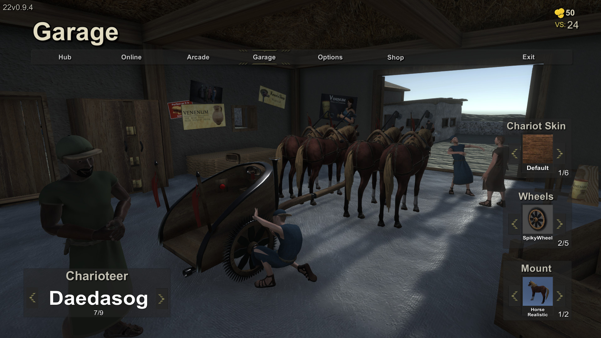 Wacky Chariots screenshot 1