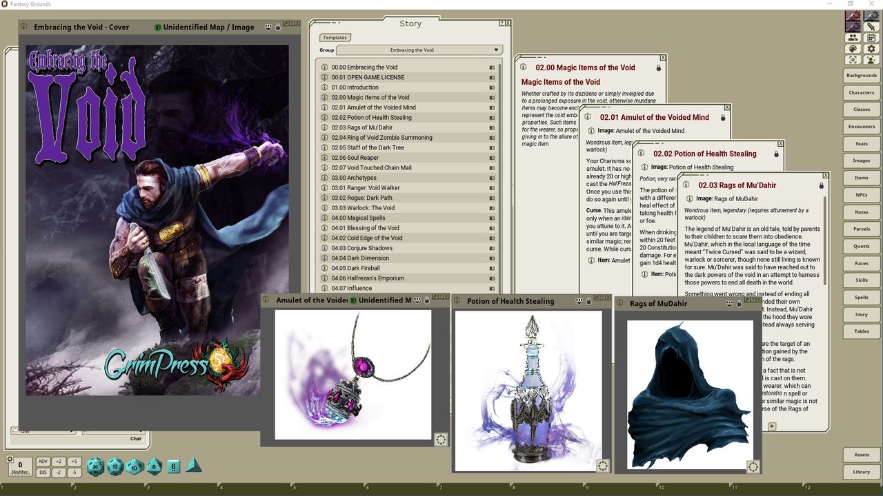 Fantasy Grounds - Embracing the Void screenshot 5