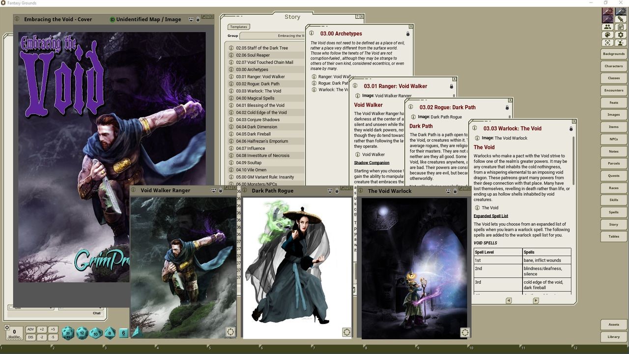 Fantasy Grounds - Embracing the Void screenshot 2