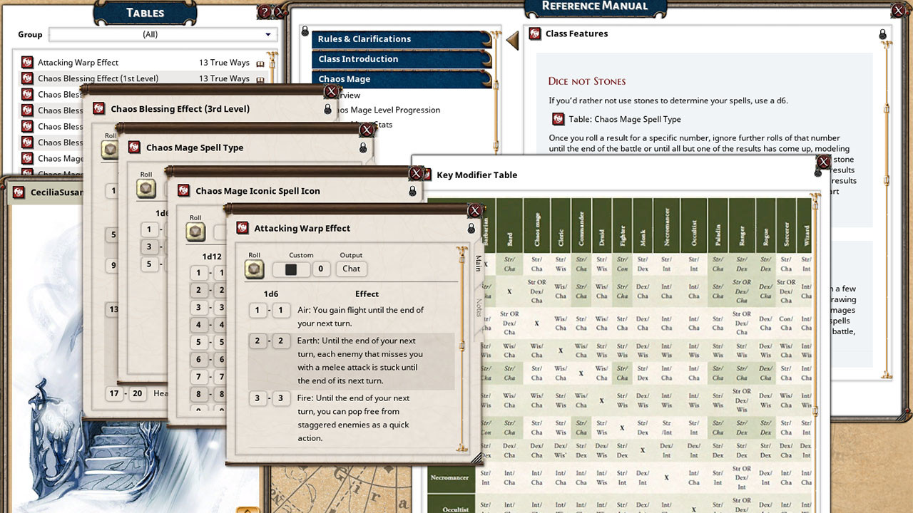 Fantasy Grounds - 13 True Ways screenshot 3