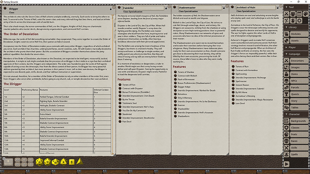 Fantasy Grounds - The Illrigger screenshot 5