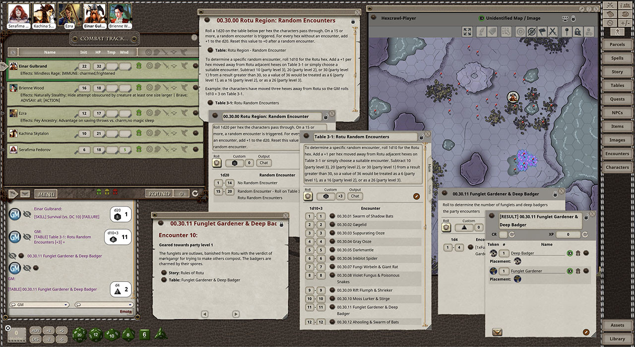 Fantasy Grounds - Applied & Aggregate Spelunking screenshot 2