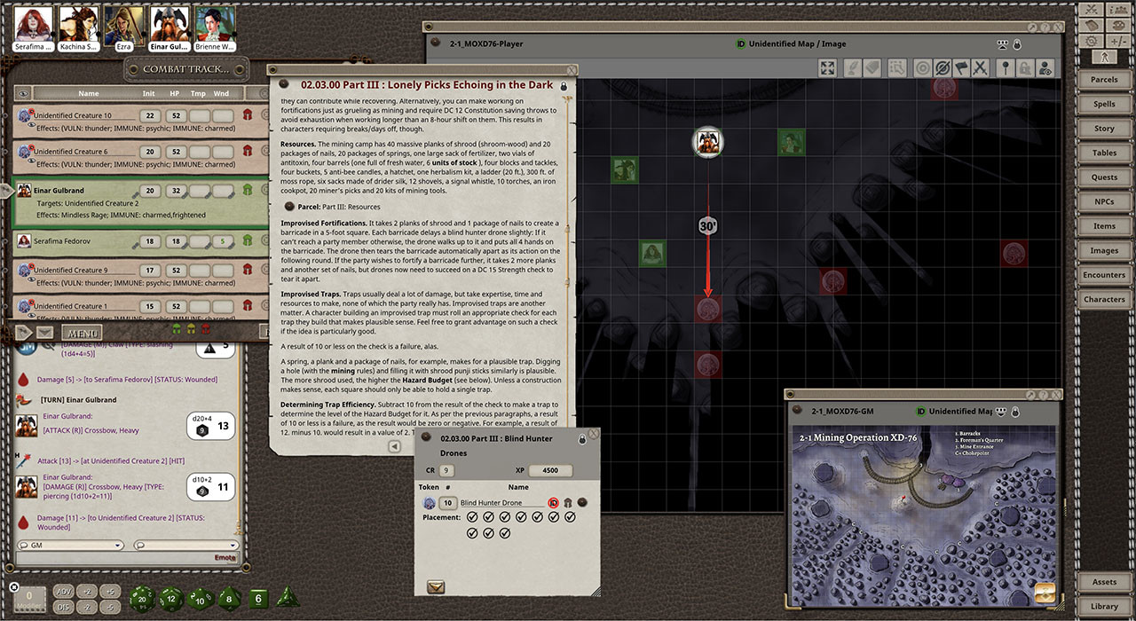 Fantasy Grounds - Applied & Aggregate Spelunking screenshot 5