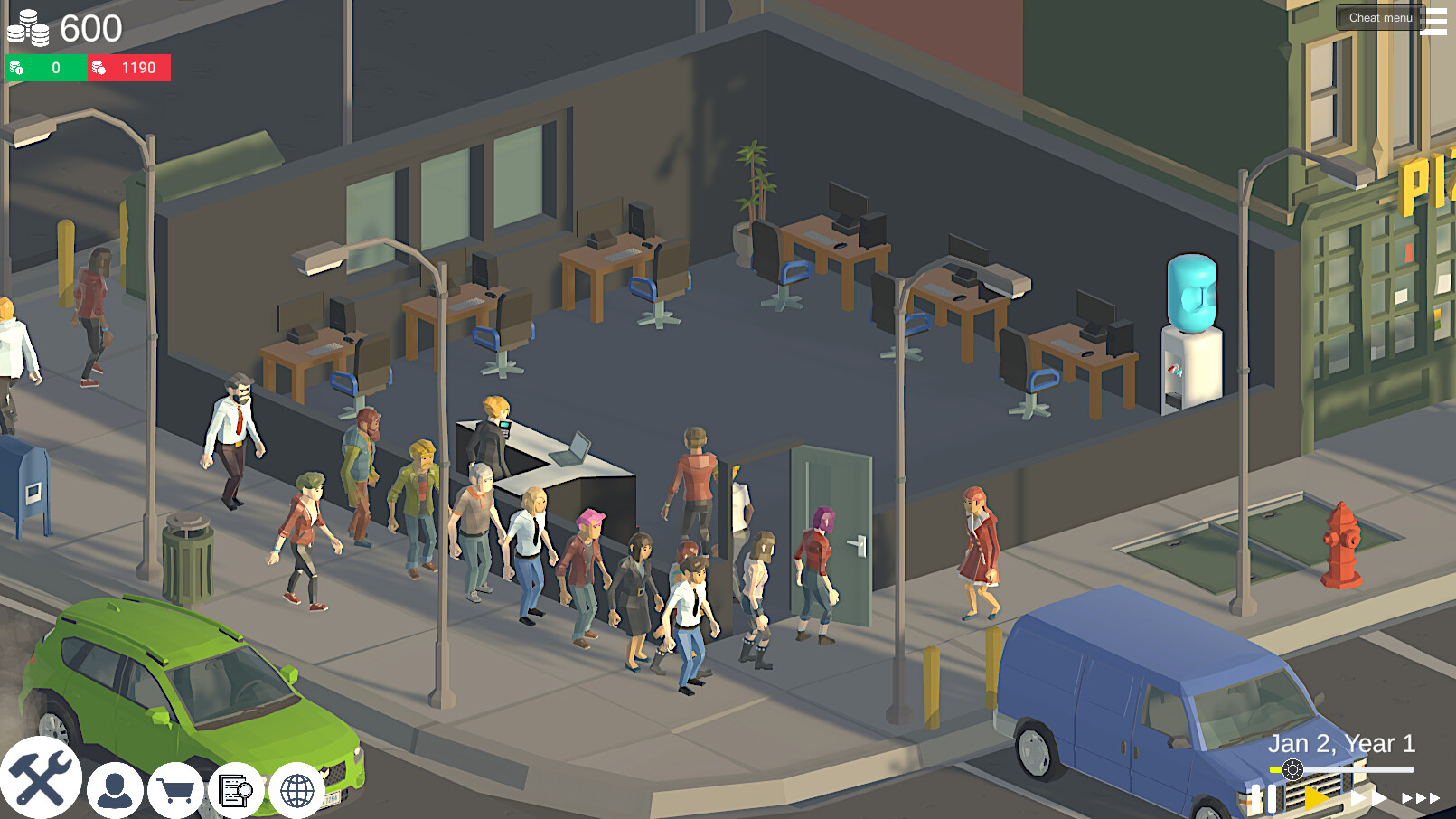 Cyber Lounge Tycoon screenshot 1