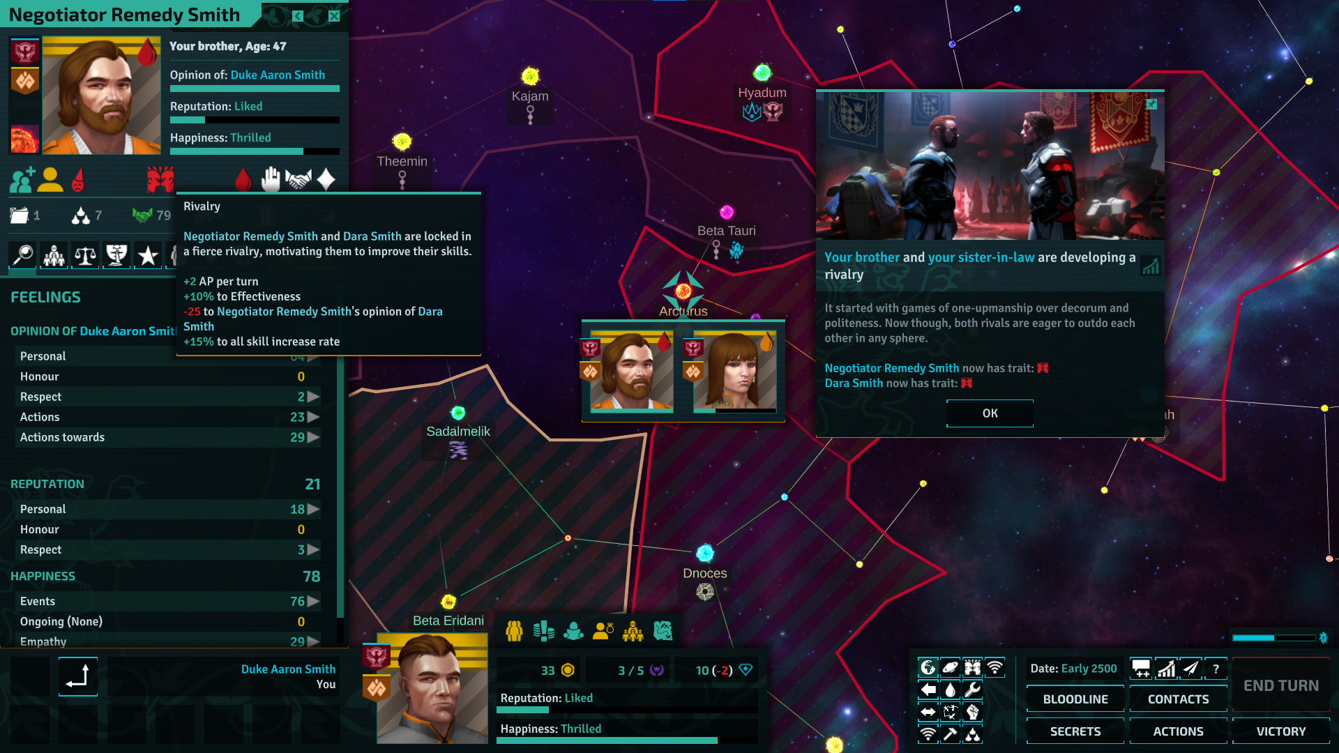 Star Dynasties - Bloodlines DLC screenshot 8