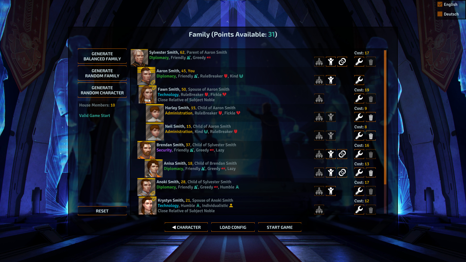Star Dynasties - Bloodlines DLC screenshot 1