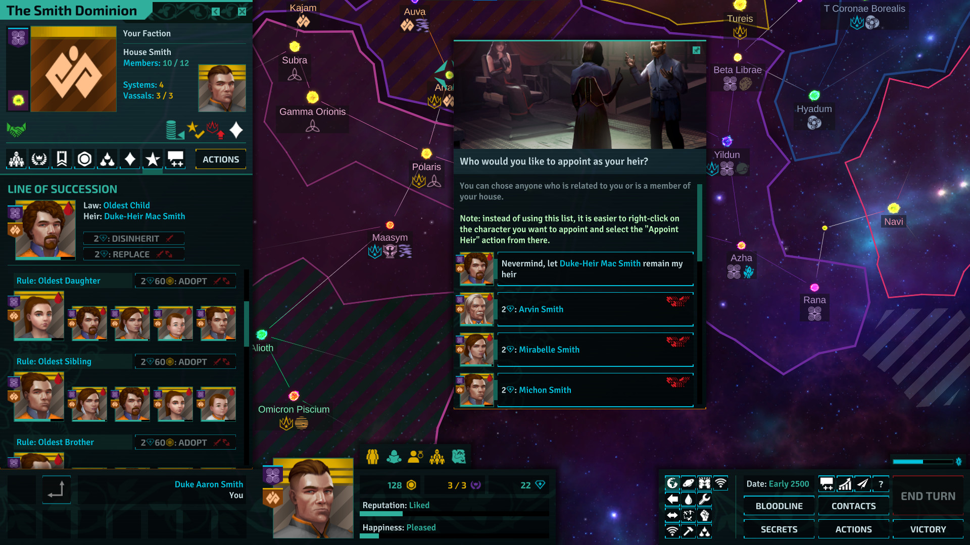 Star Dynasties - Bloodlines DLC screenshot 4
