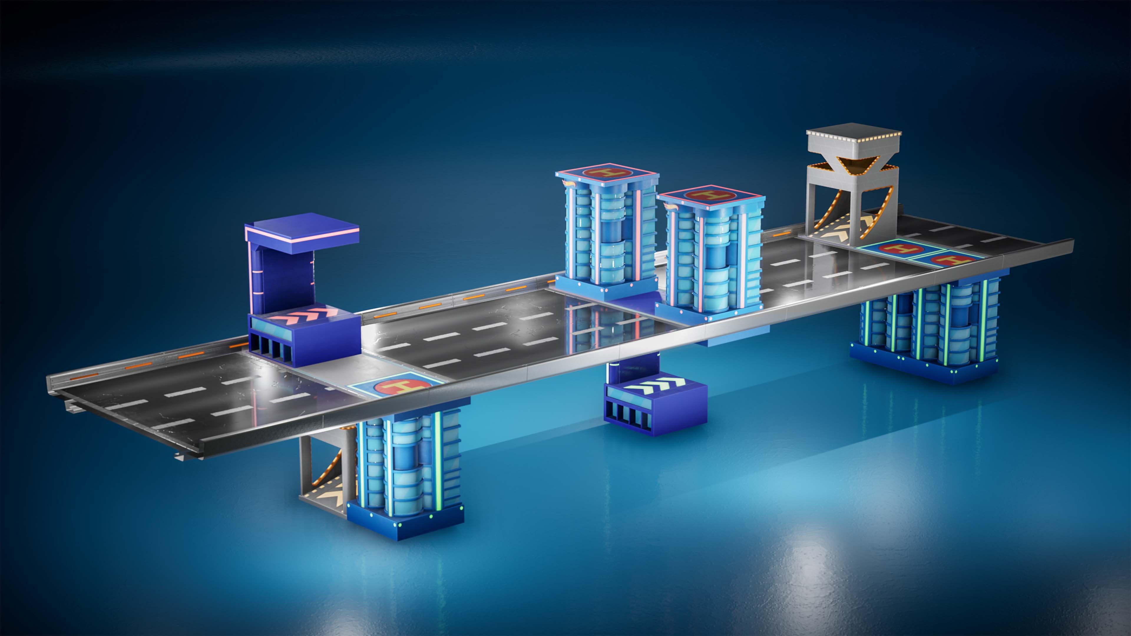 HOT WHEELS™ - Jumping Towers Module screenshot 1