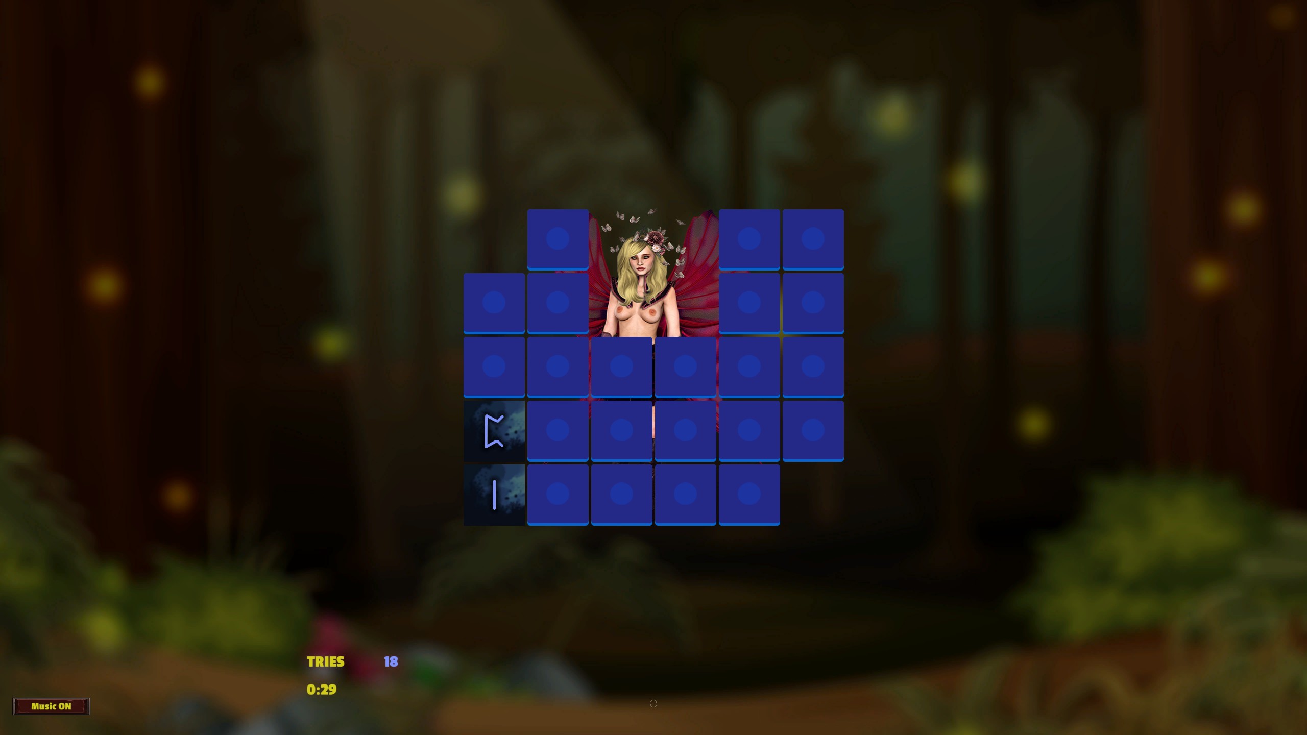 Memory Puzzle - Sexy Fairies screenshot 4
