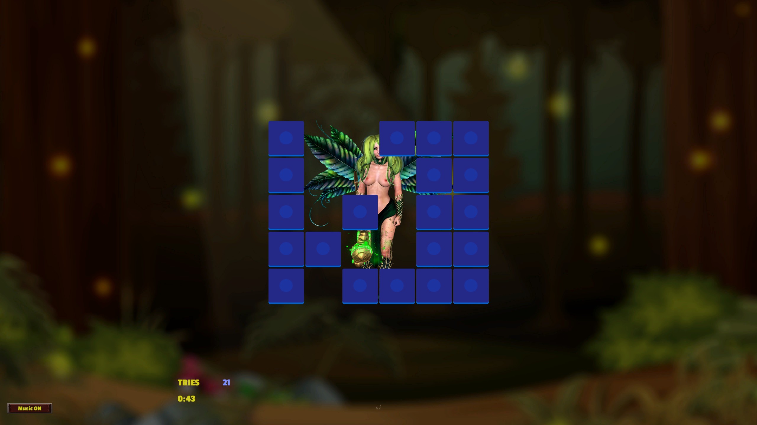 Memory Puzzle - Sexy Fairies screenshot 3