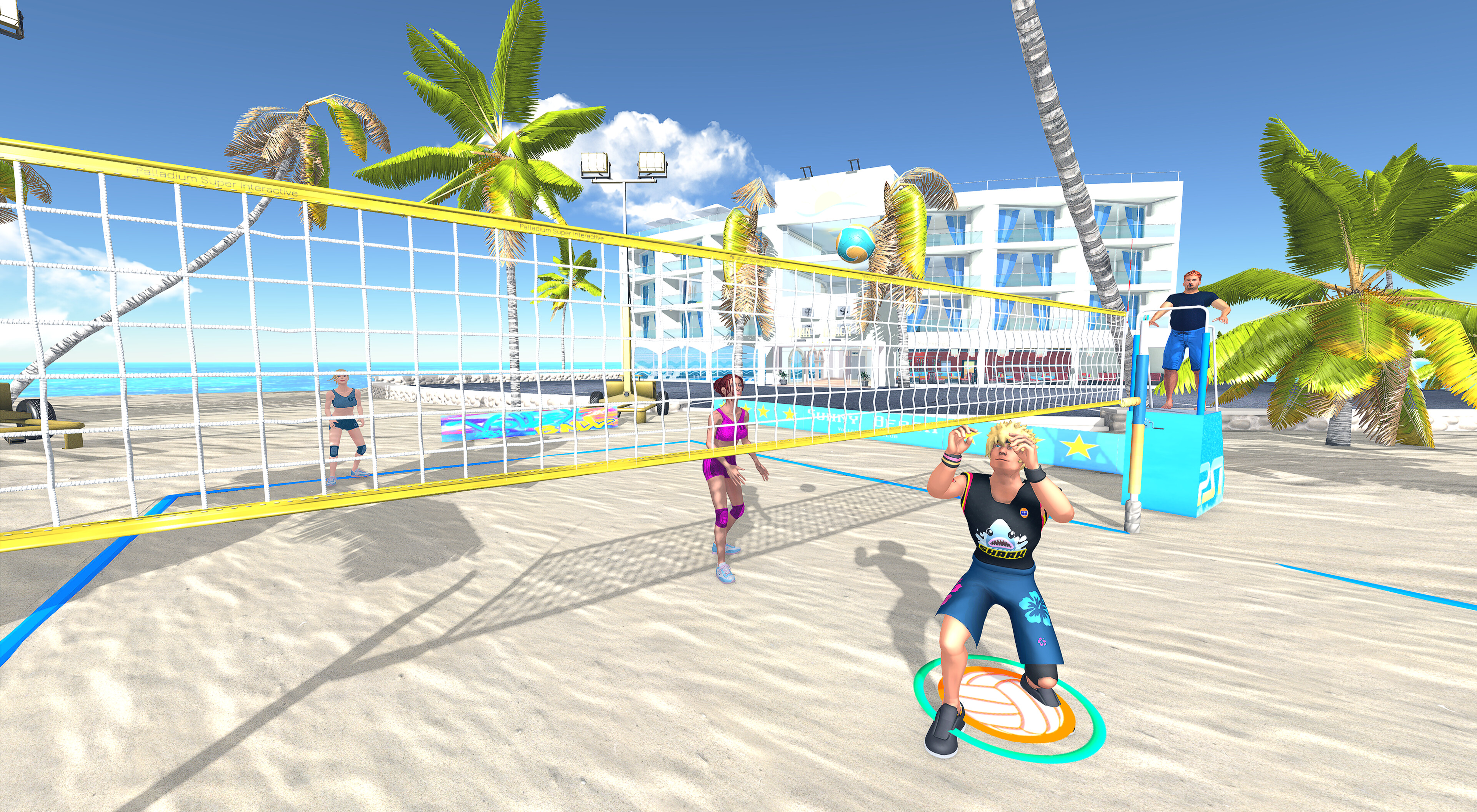 Highline Volleyball VR screenshot 4