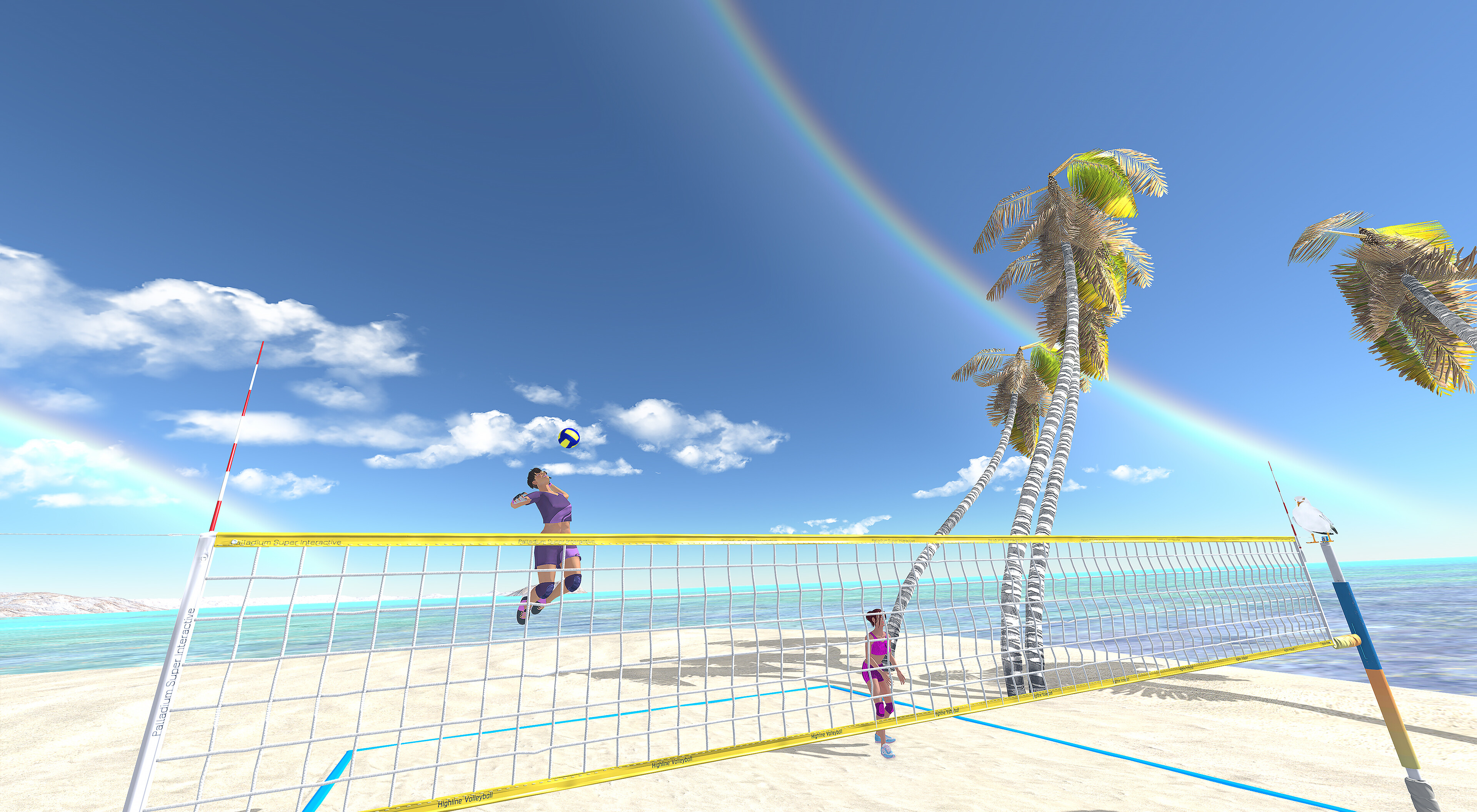 Highline Volleyball VR screenshot 2
