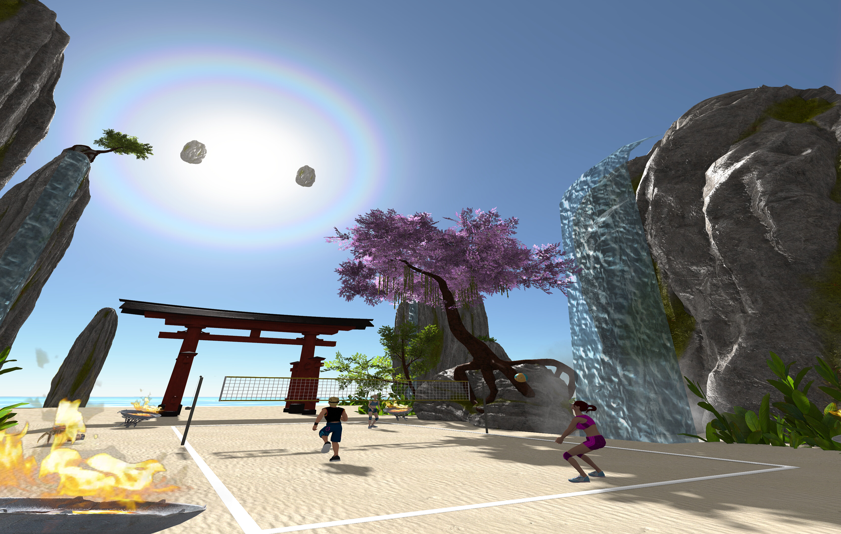 Highline Volleyball VR screenshot 13
