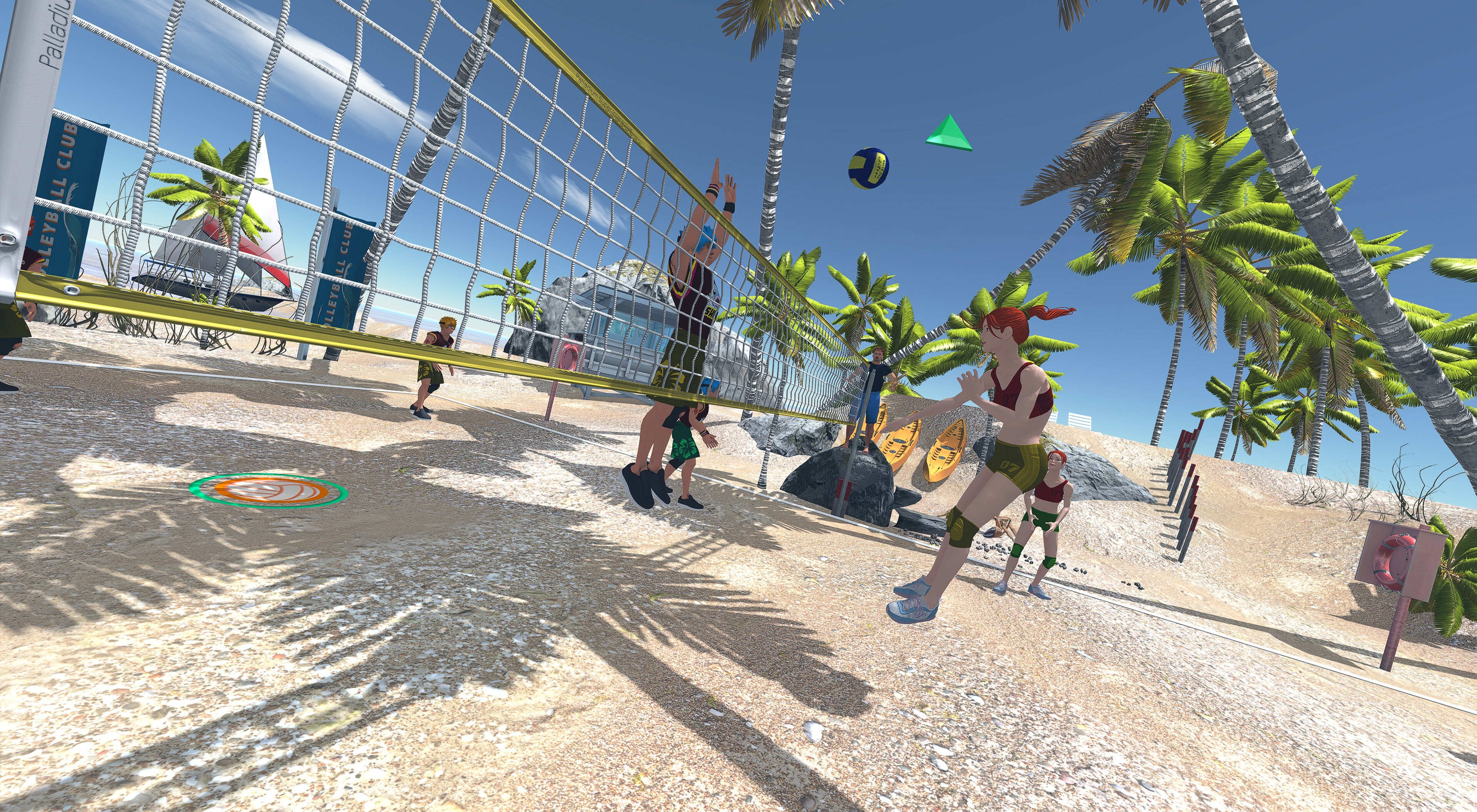 Highline Volleyball VR screenshot 1
