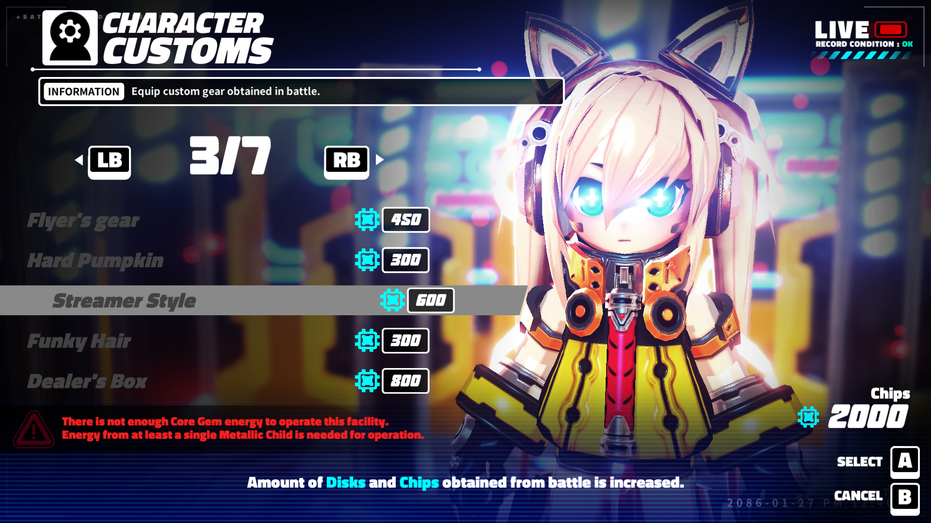 METALLIC CHILD Chip Pack 2000 screenshot 3