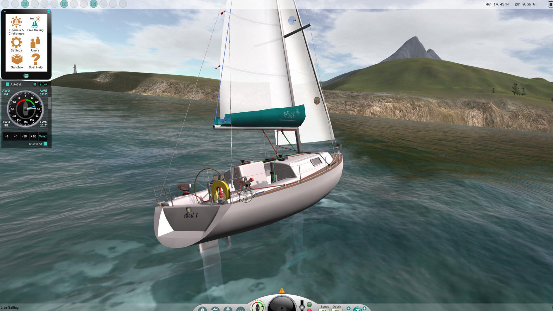 eSail Pro screenshot 1