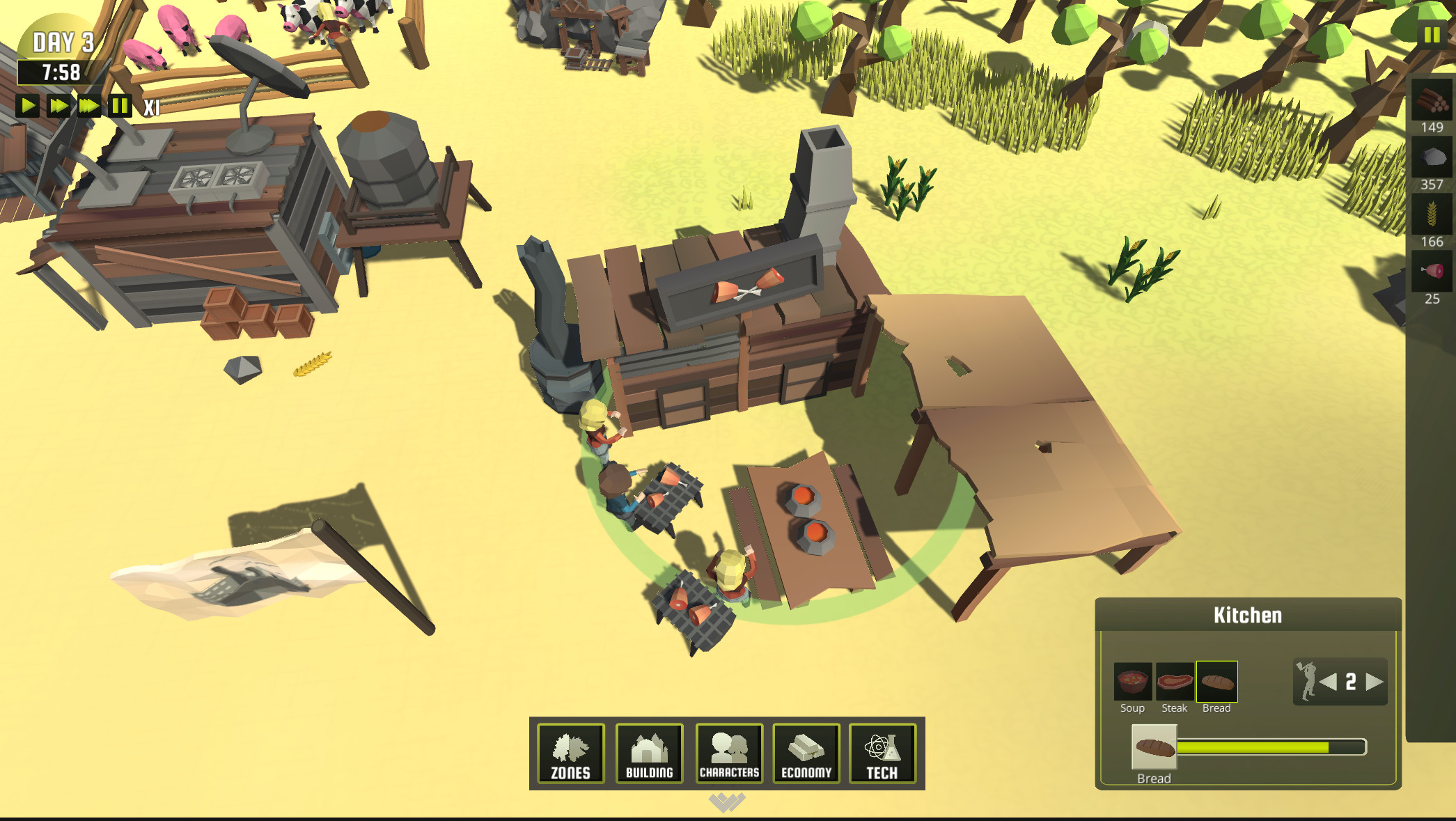 Colony Simulator screenshot 2