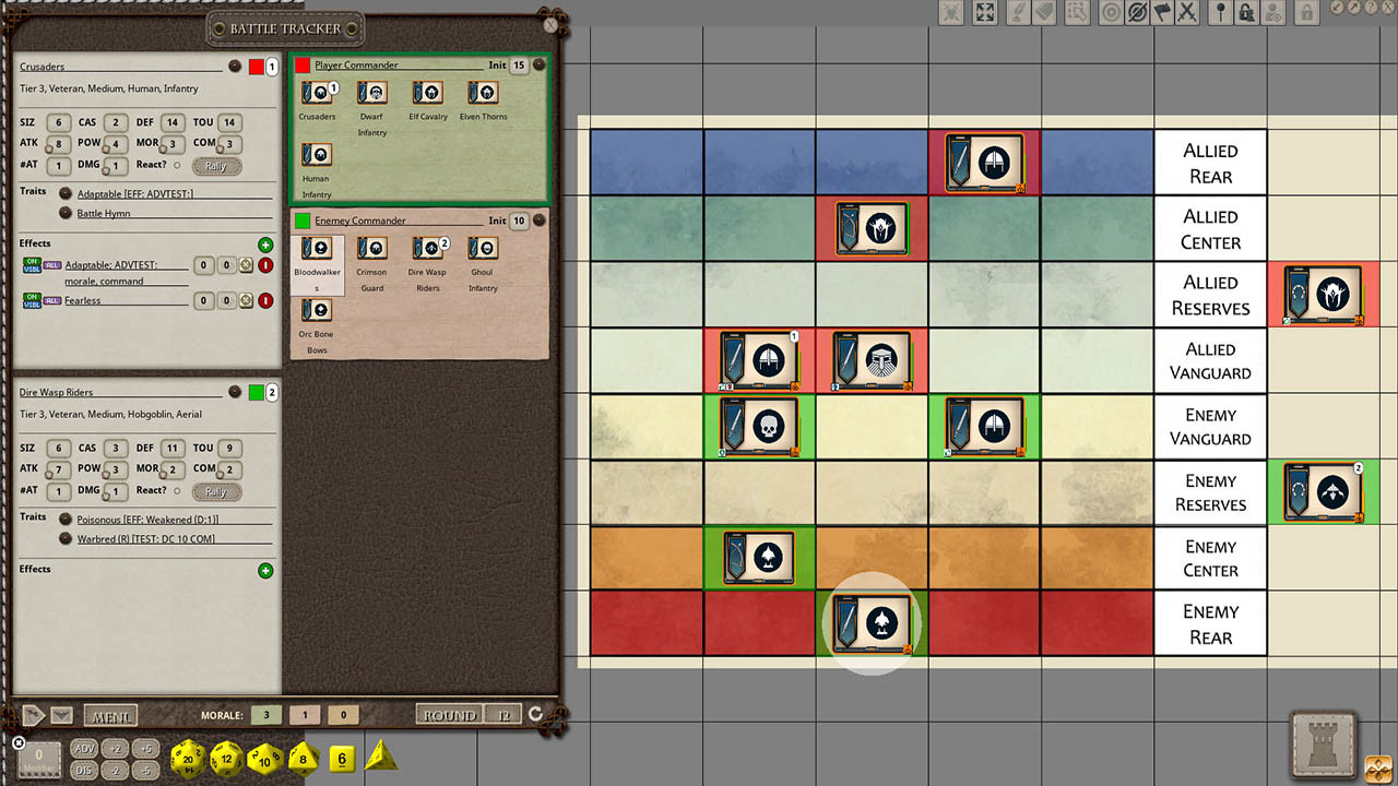 Fantasy Grounds - Kingdoms & Warfare screenshot 10
