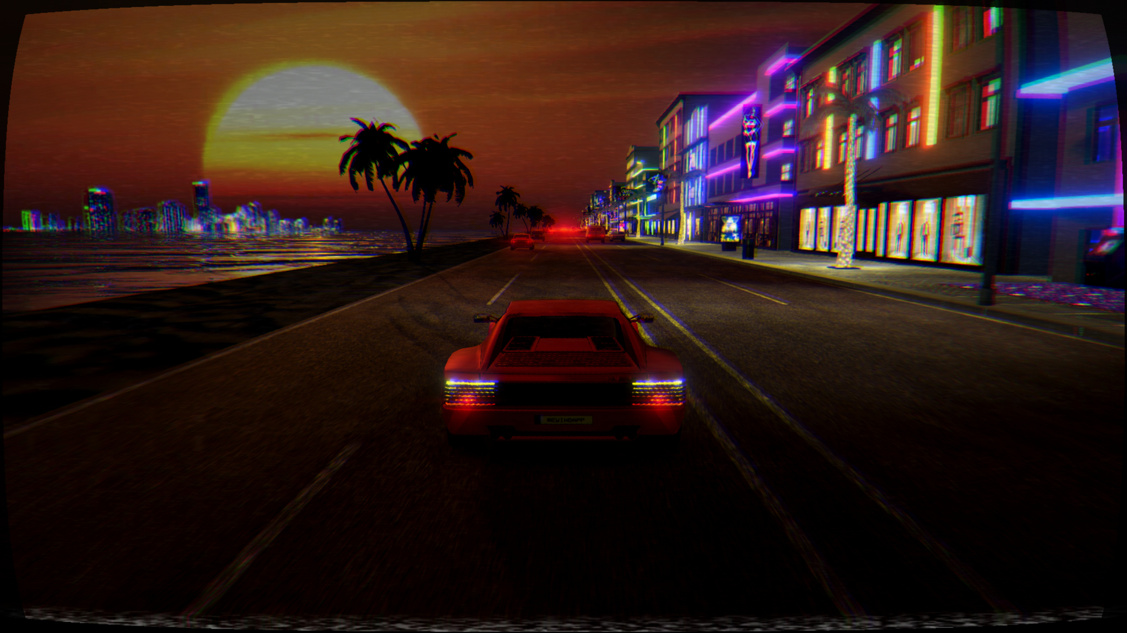 Retrowave - Map screenshot 2