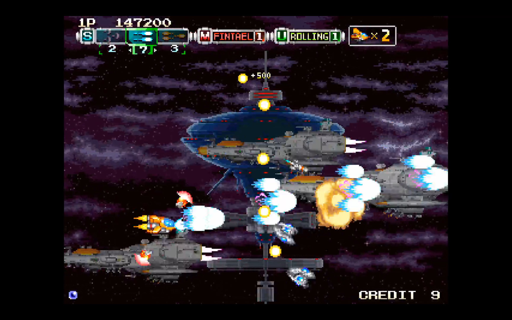 Andro Dunos 2 screenshot 1