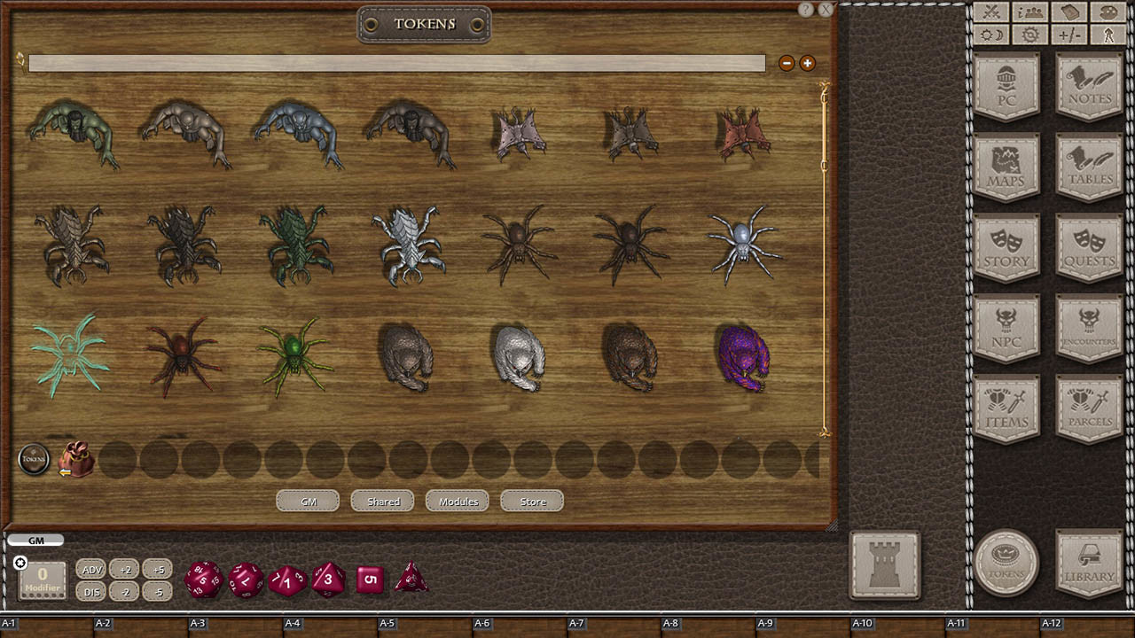 Fantasy Grounds - Jans Token Pack 26 - Forest Creatures screenshot 5