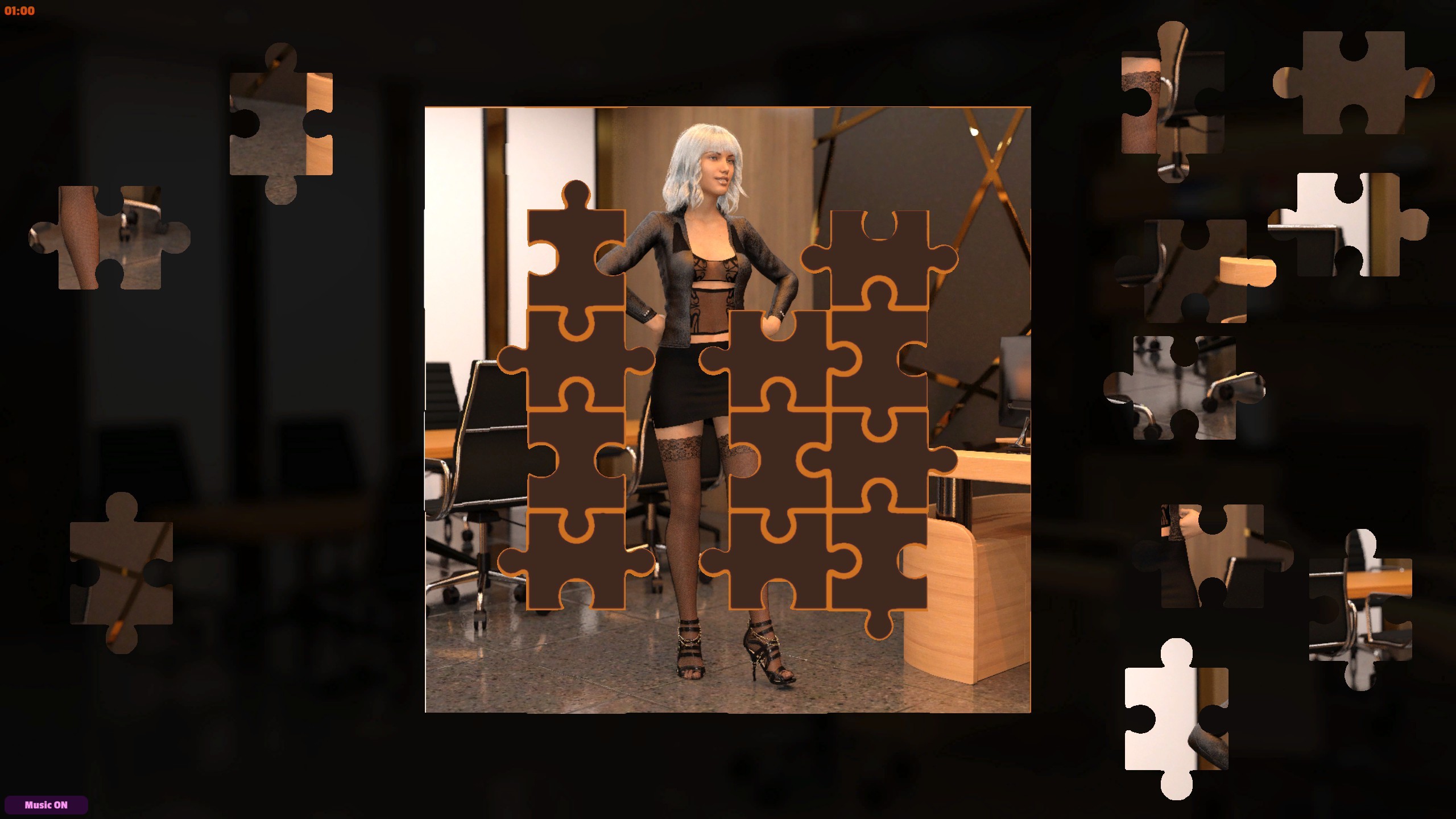 Jigsaw Novel - Sexy Job Interview screenshot 1