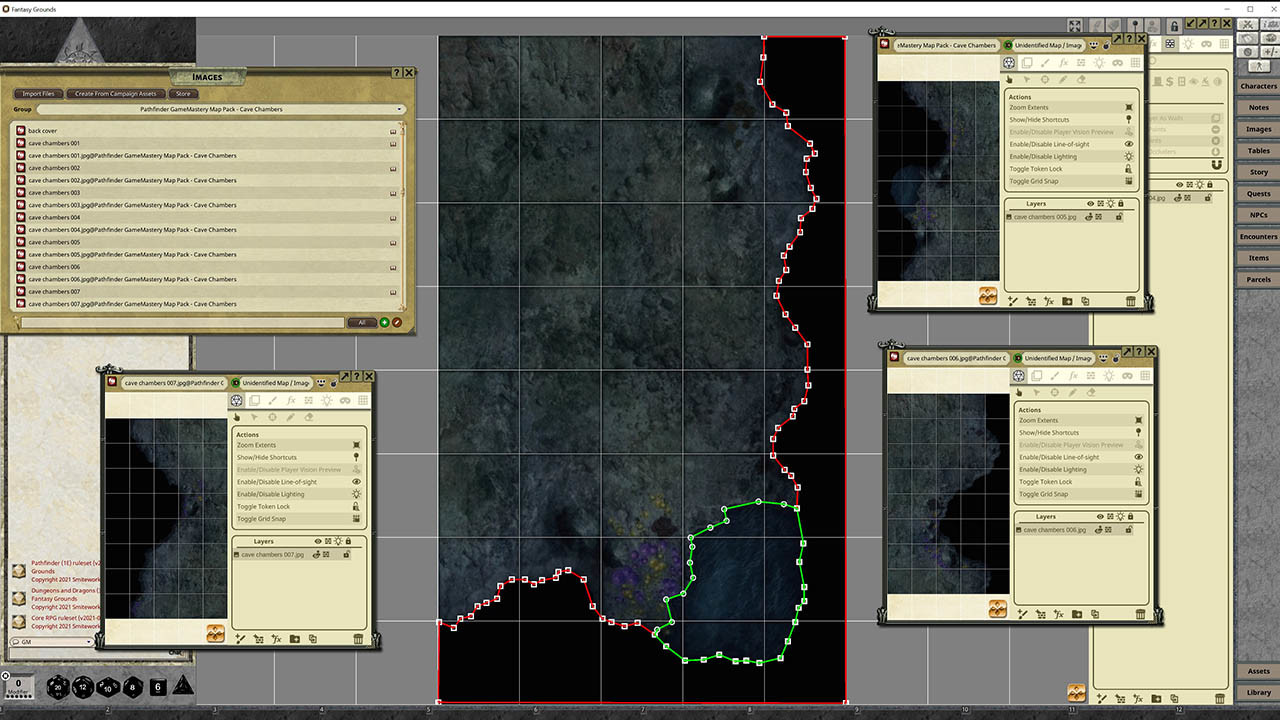 Fantasy Grounds - Pathfinder RPG - GameMastery Map Pack: Cave Chambers screenshot 3