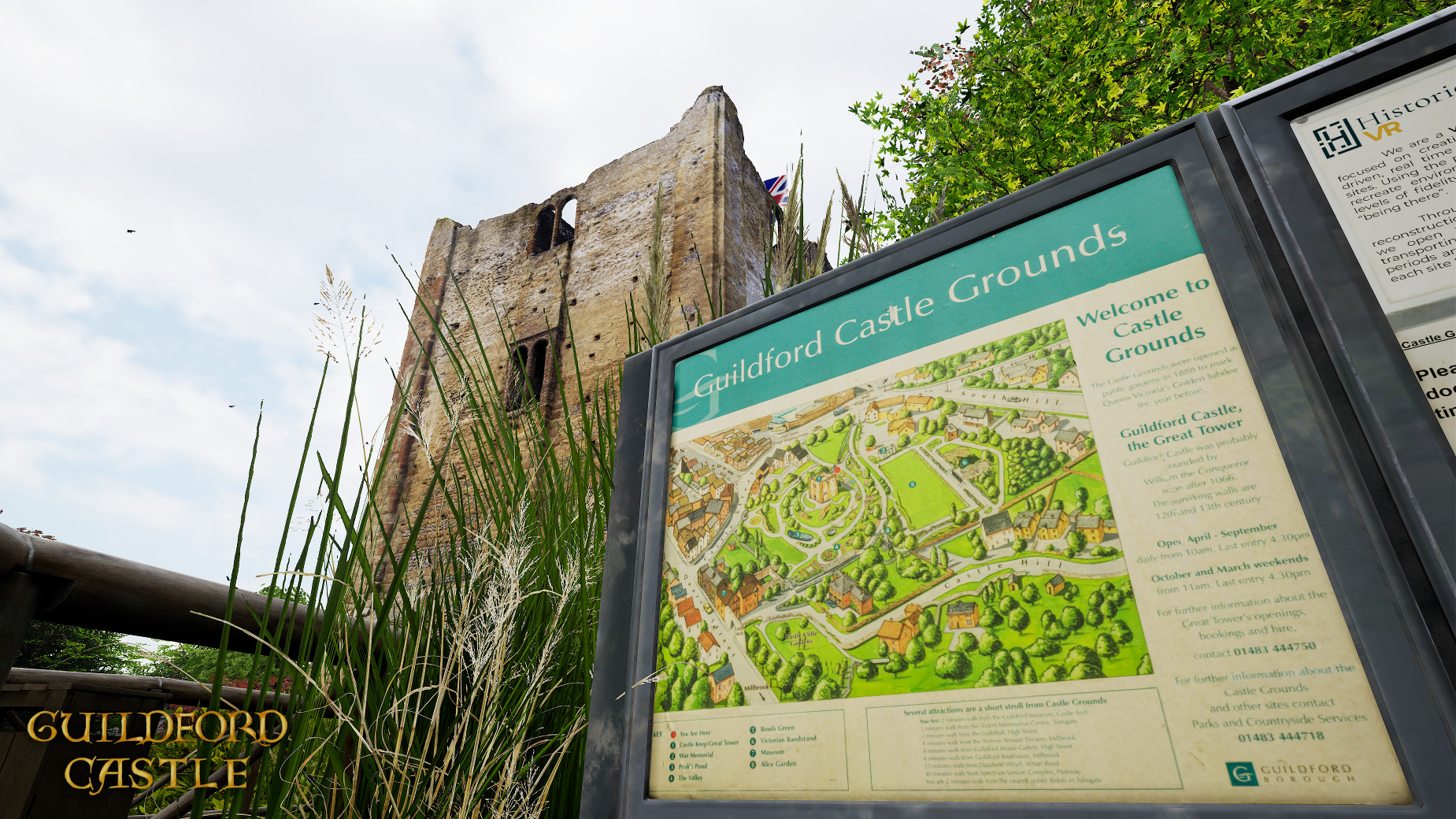 Guildford Castle VR screenshot 1
