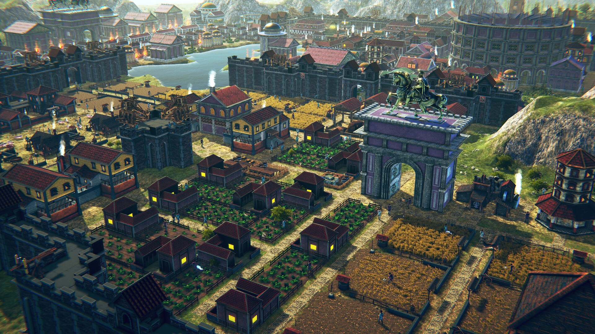 罗马凯旋：生存城市建造者 (Roman Triumph: Survival City Builder)