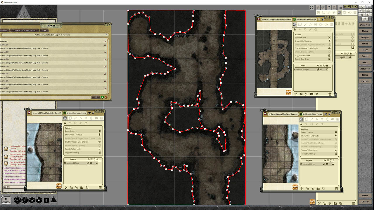 Fantasy Grounds - Pathfinder RPG - GameMastery Map Pack: Caverns screenshot 5