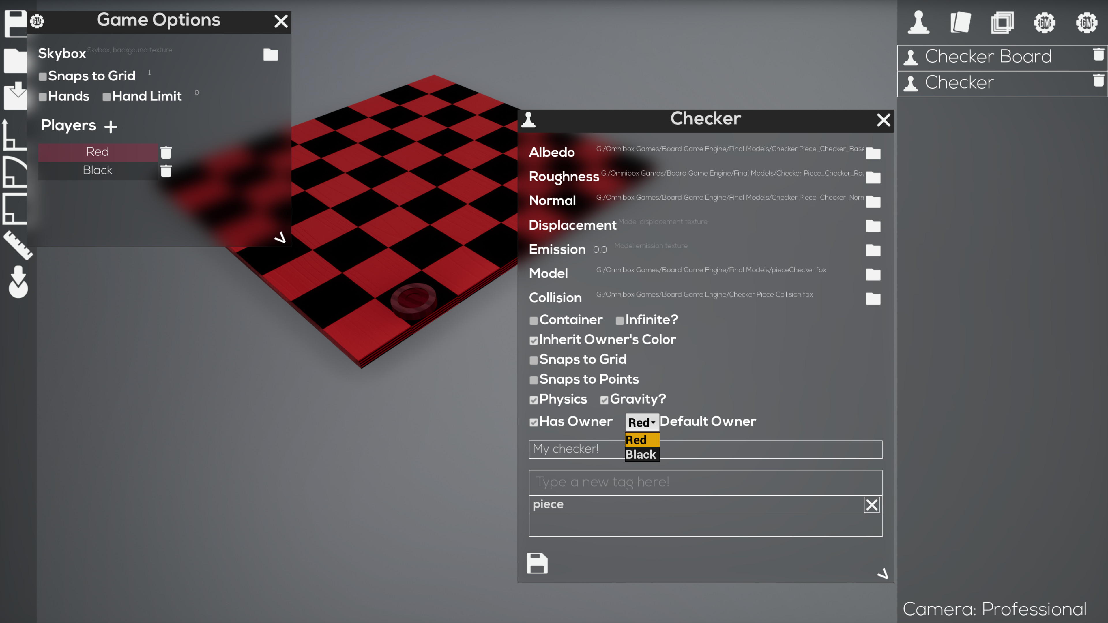 Board Game Engine: Editor screenshot 3