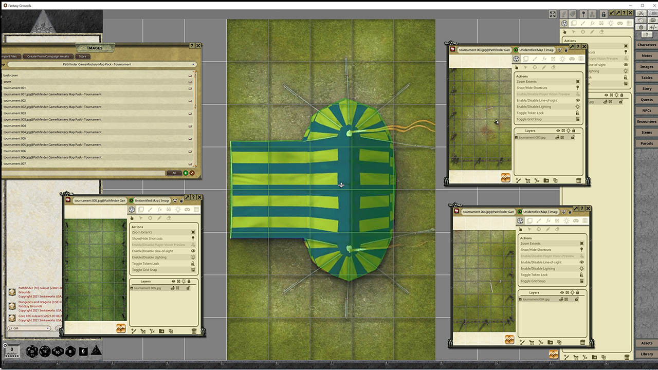 Fantasy Grounds - Pathfinder RPG - GameMastery Map Pack: Tournament screenshot 2