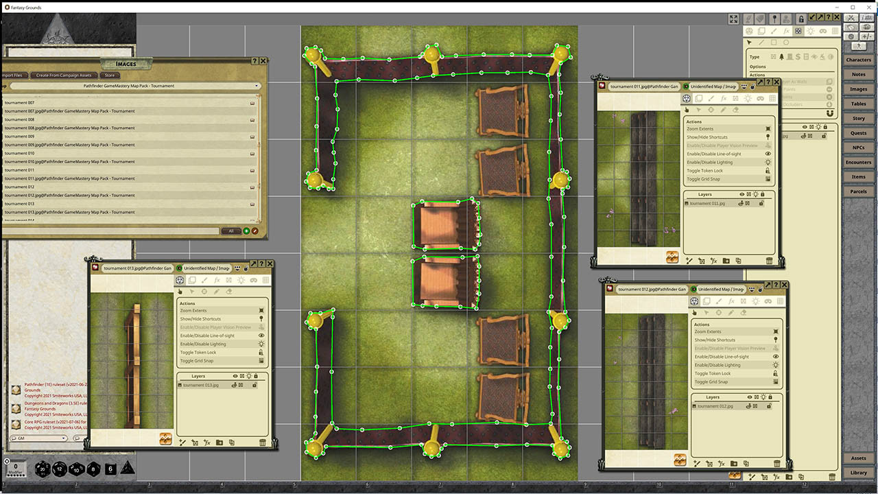 Fantasy Grounds - Pathfinder RPG - GameMastery Map Pack: Tournament screenshot 4