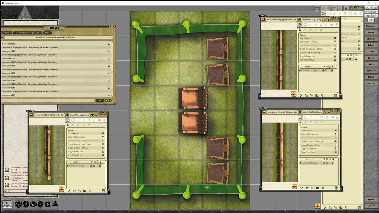 Fantasy Grounds - Pathfinder RPG - GameMastery Map Pack: Tournament screenshot 5