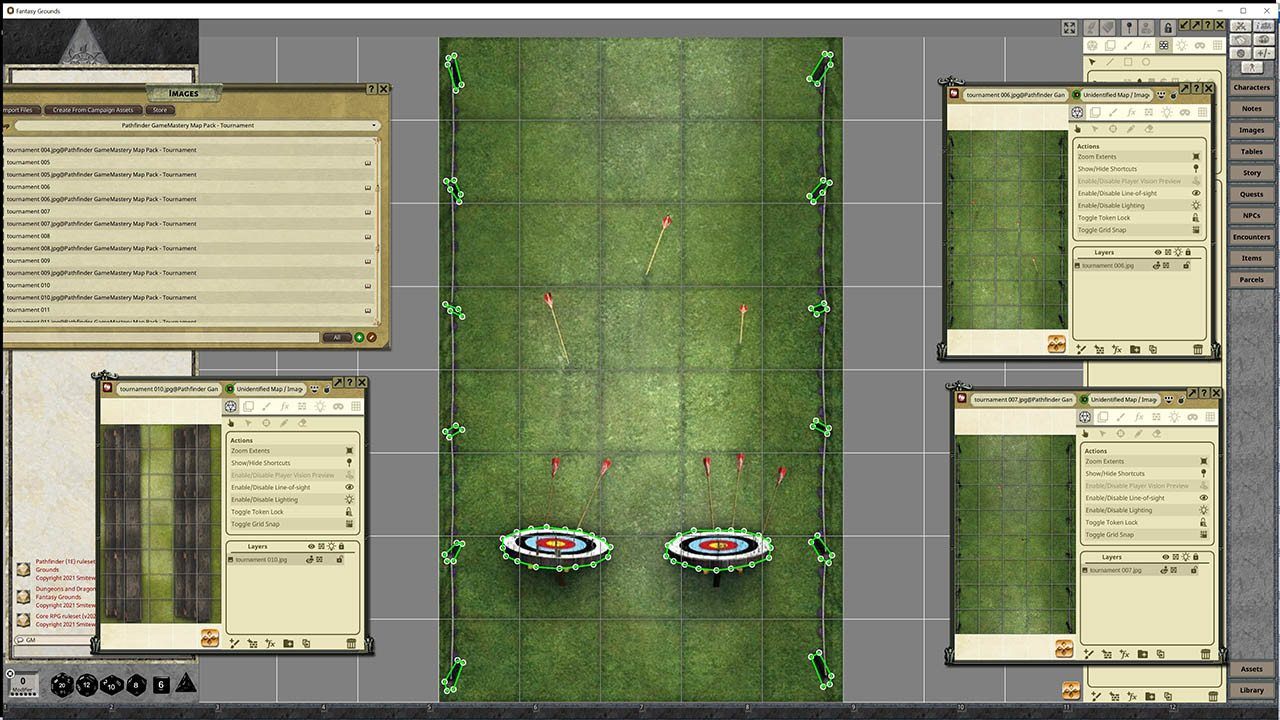 Fantasy Grounds - Pathfinder RPG - GameMastery Map Pack: Tournament screenshot 3