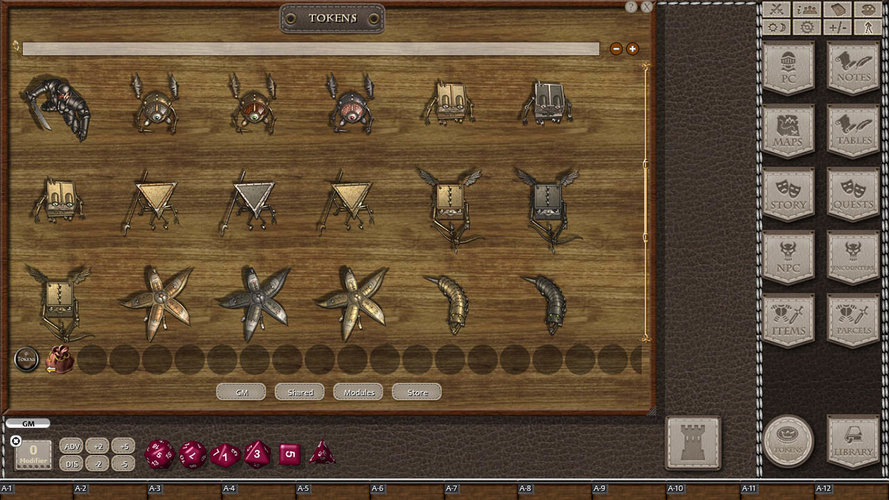 Fantasy Grounds - Jans Token Pack 30 - Constructs screenshot 4