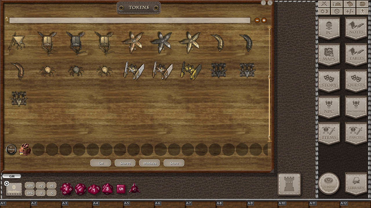 Fantasy Grounds - Jans Token Pack 30 - Constructs screenshot 1