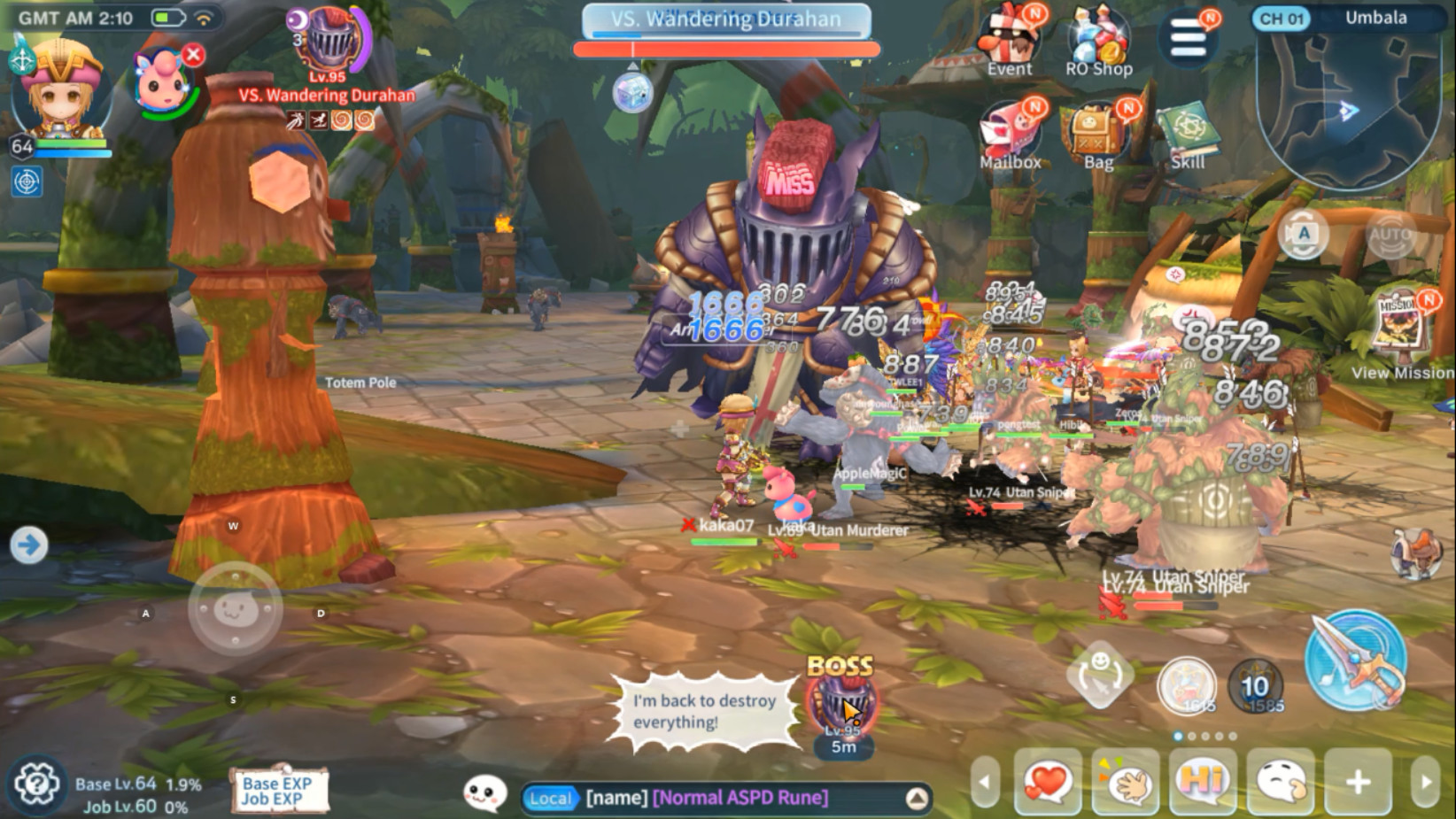 Ragnarok V: Returns screenshot 2