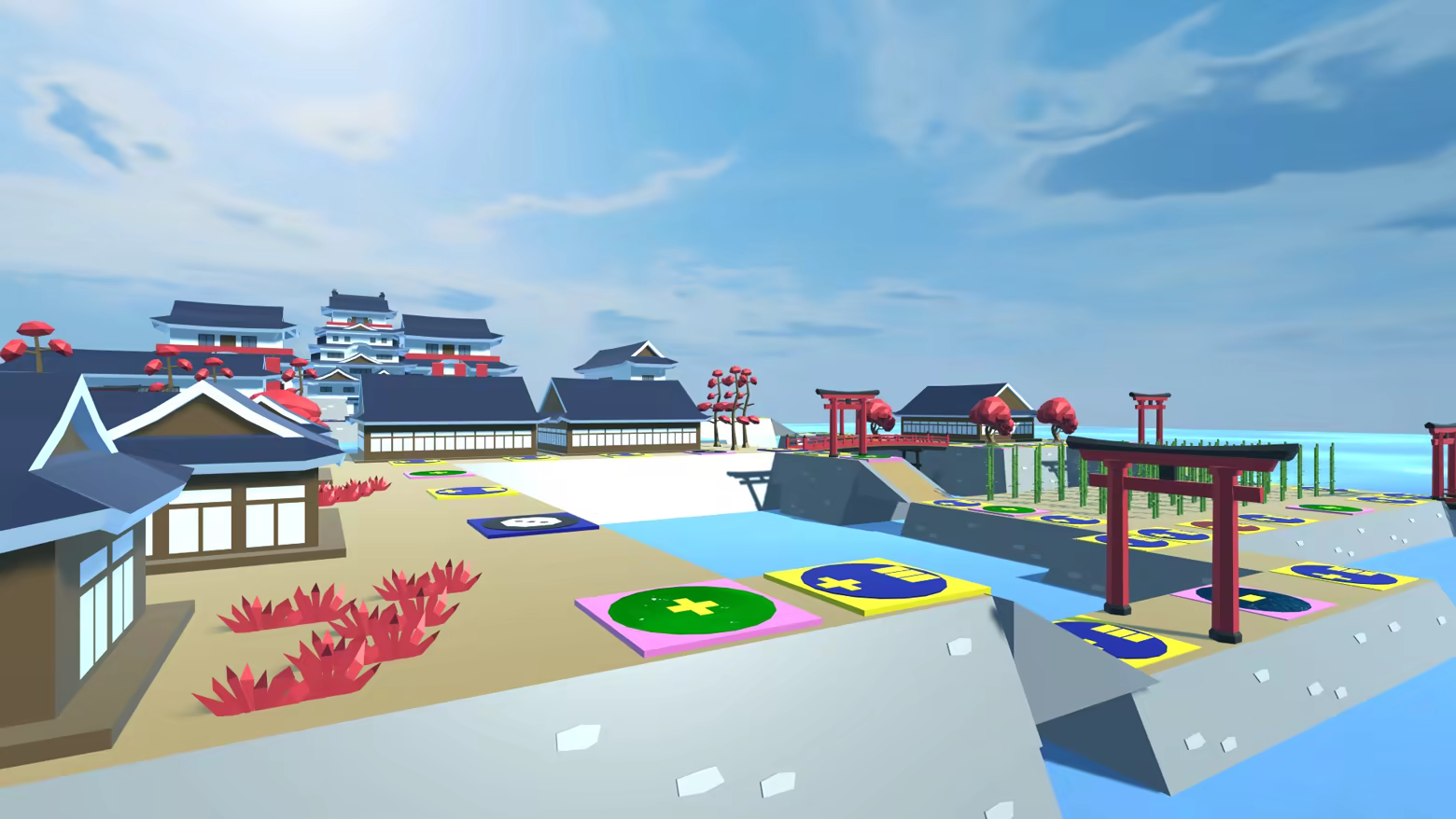 A screenshot of Party Slime Time showcasing the board Oriental Palace