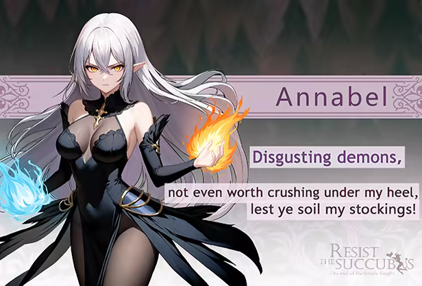 Resist the succubus—The end of the female Knight