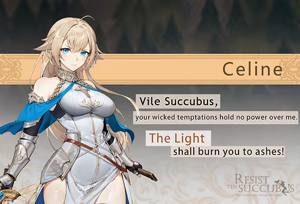 Resist the succubus—The end of the female Knight