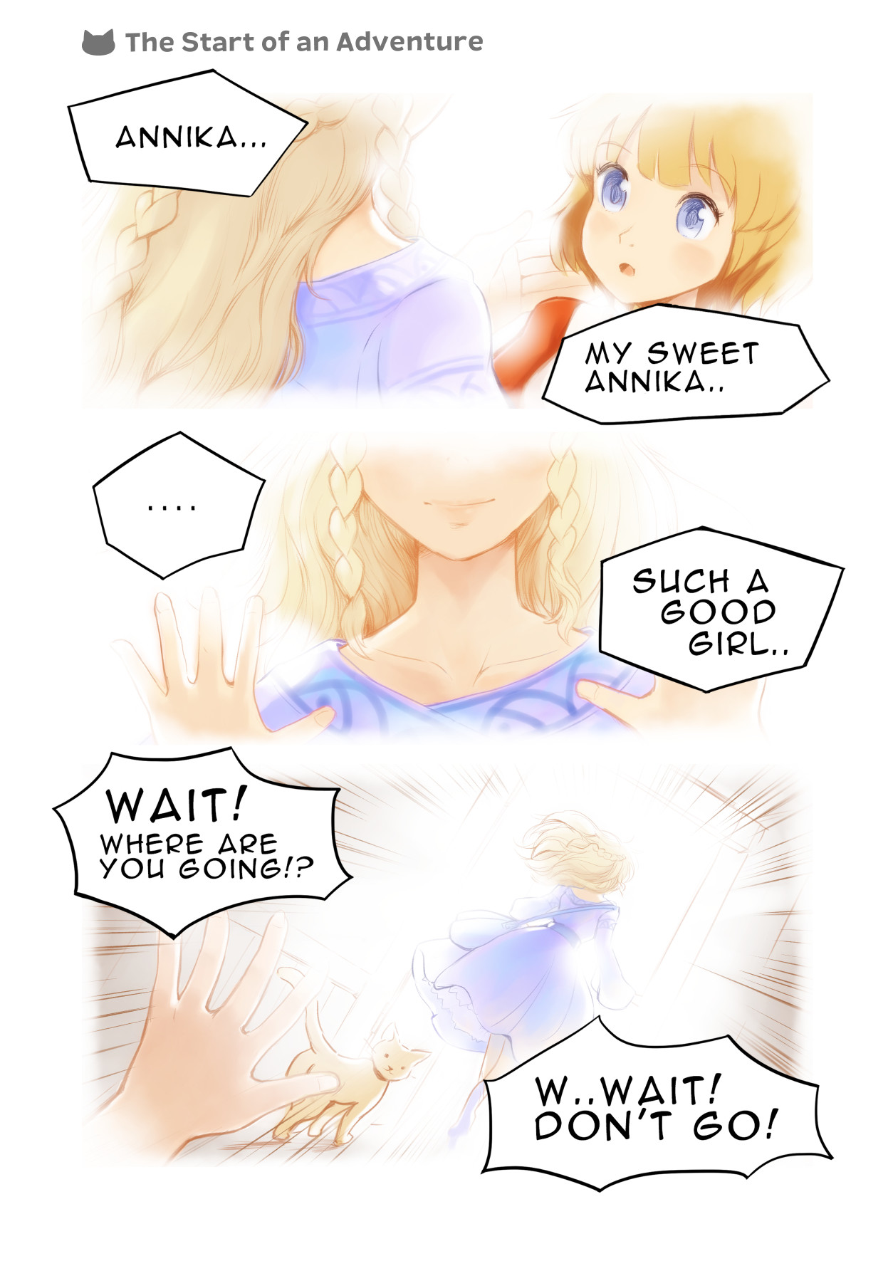 Giraffe and Annika Comic Book screenshot 2