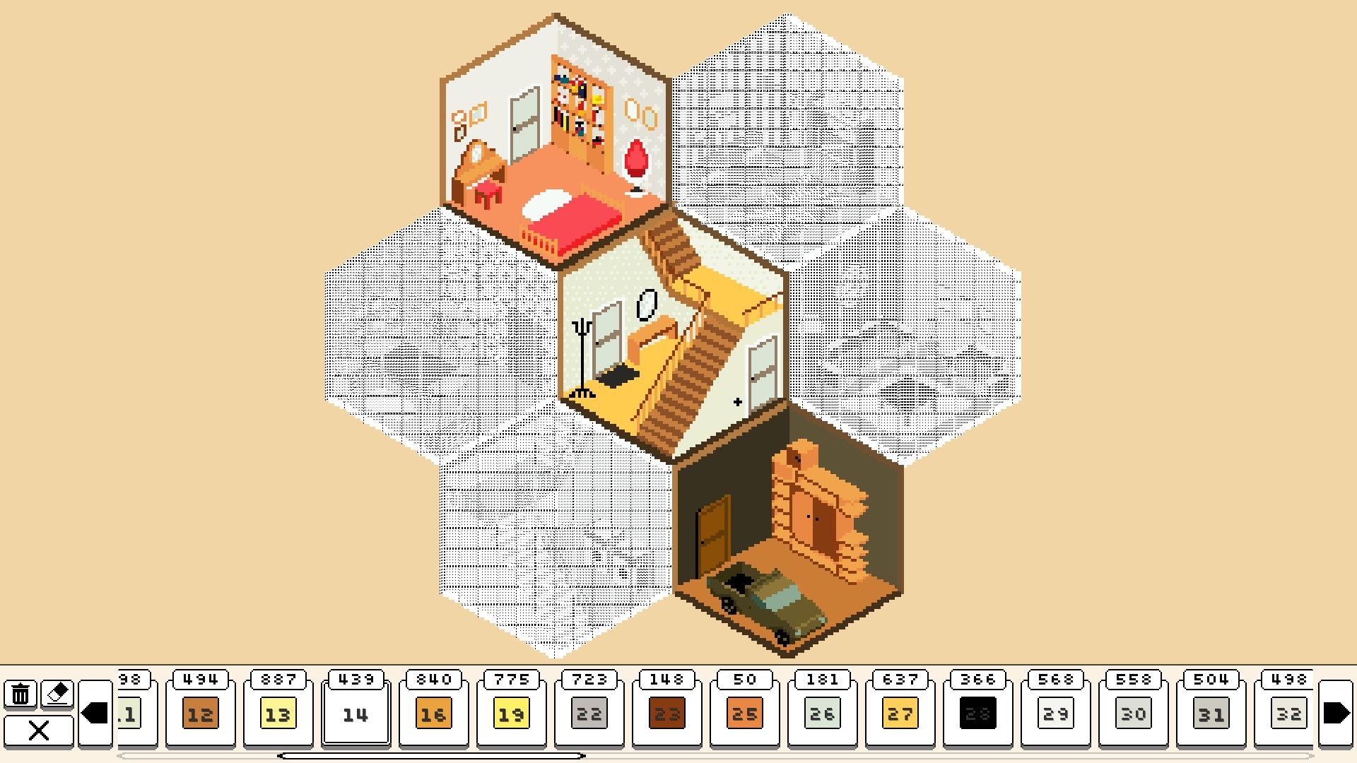 Coloring Pixels - Isometric 2 screenshot 2