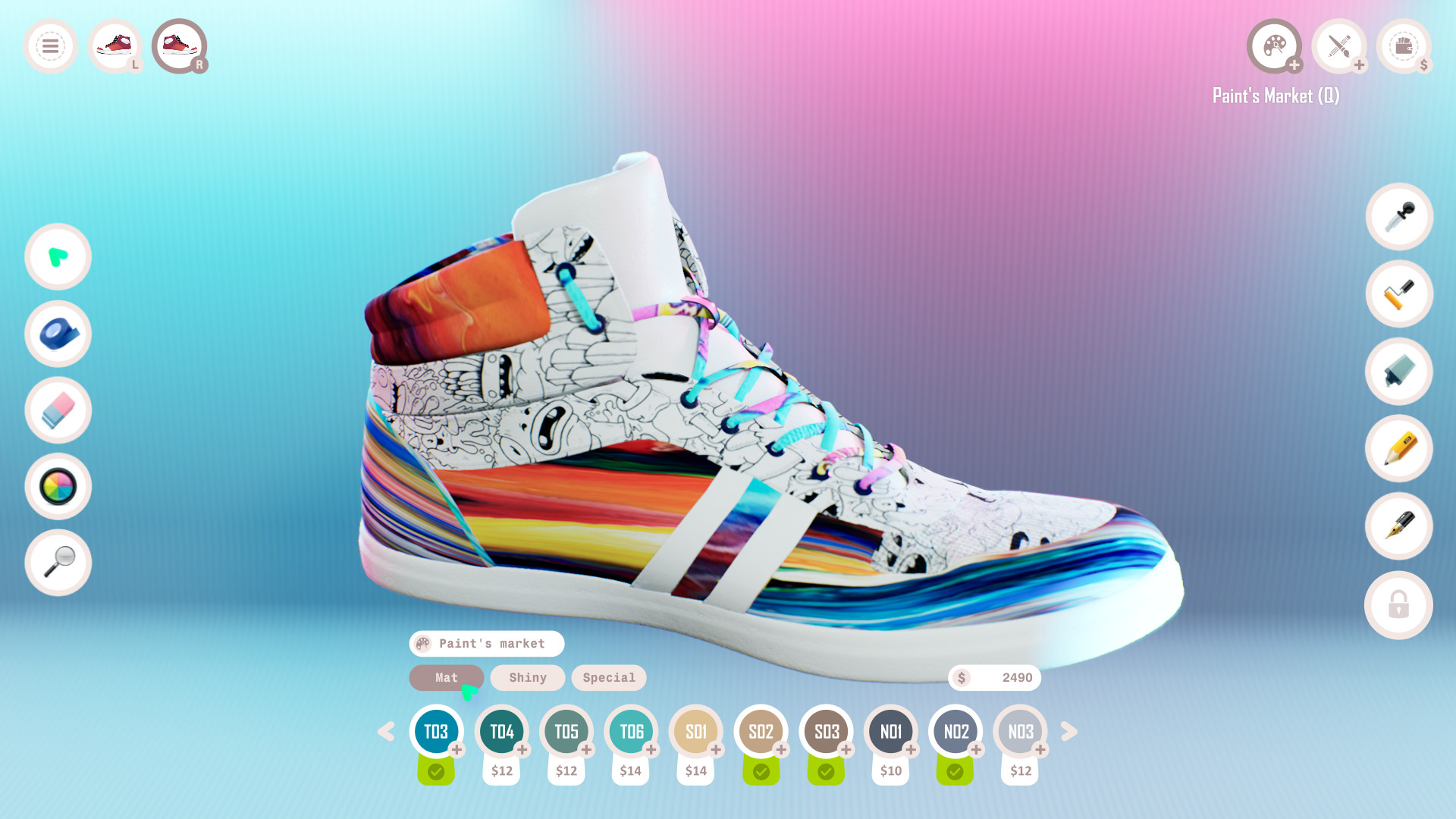 Sneakers Custom Simulator screenshot 1