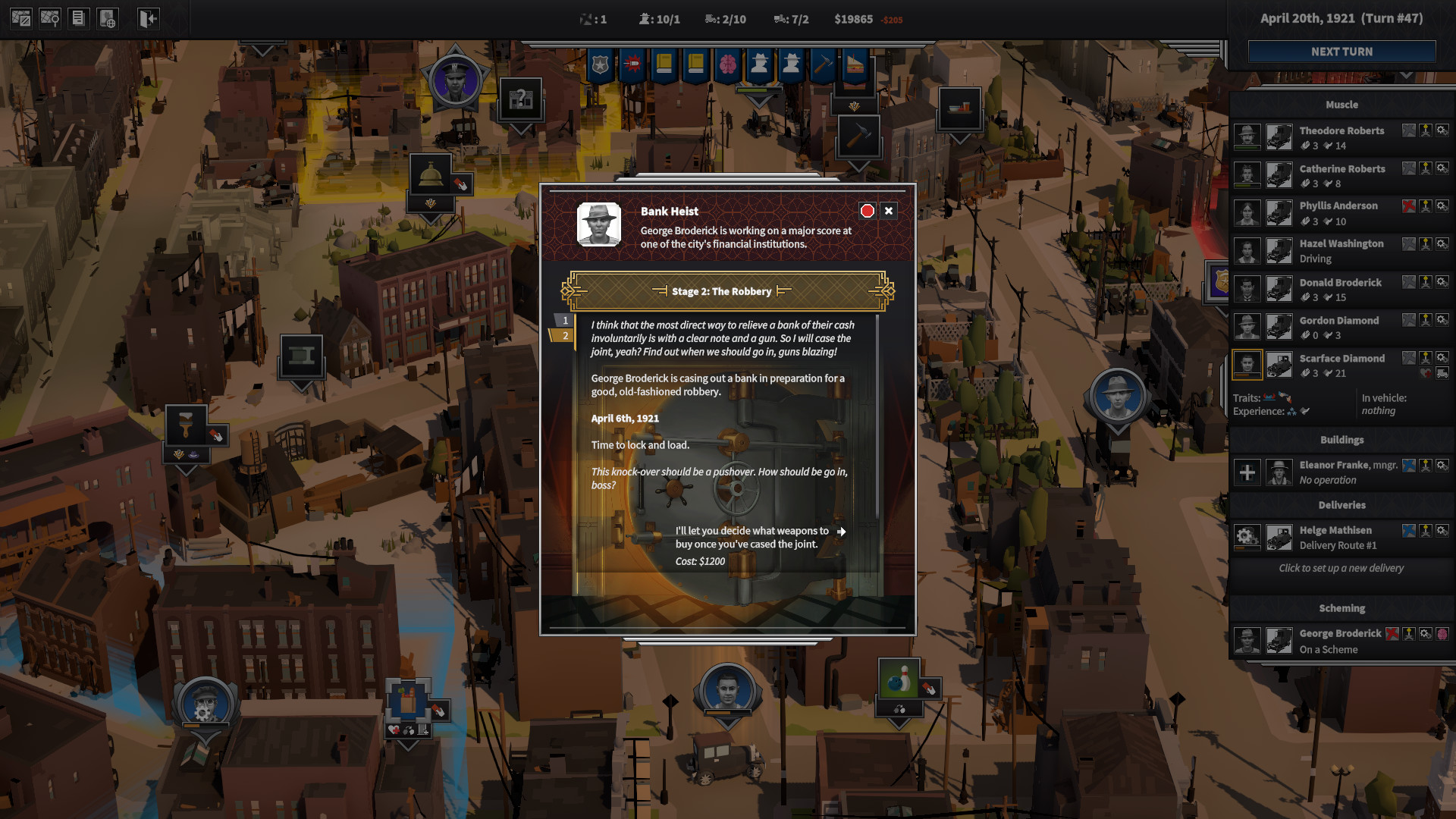 City of Gangsters: Criminal Record screenshot 3